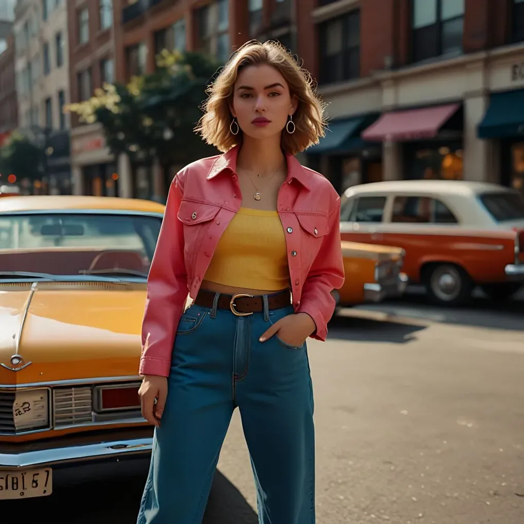 Retro là phong cách thời trang điển hình trong những năm 90