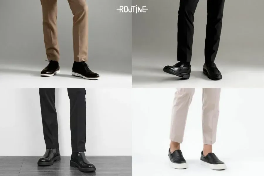 Các loại giày phối cùng quần Tây đẹp và thời thượng