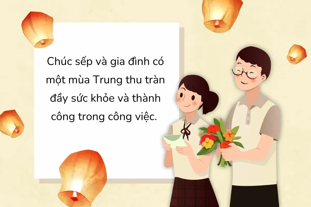 Lời chúc Tết Trung Thu dành cho sếp