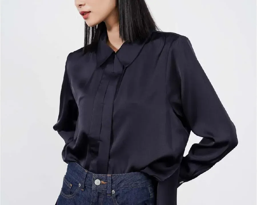 Áo sơ mi tay dài từ chất liệu Polyester thanh lịch, sang trọng và cá tính