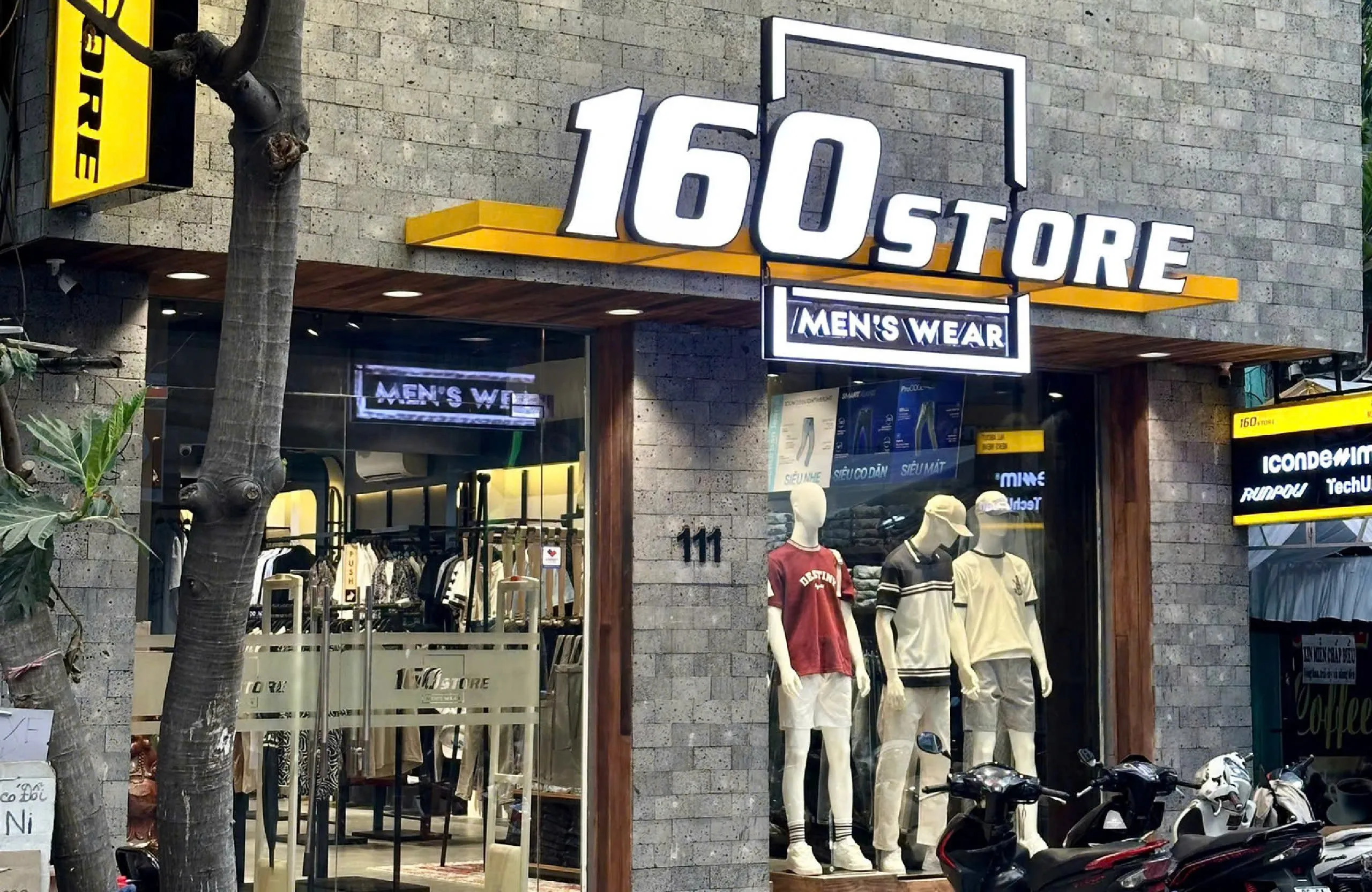 160 Store mang đến nhiều loại áo khoác nam
