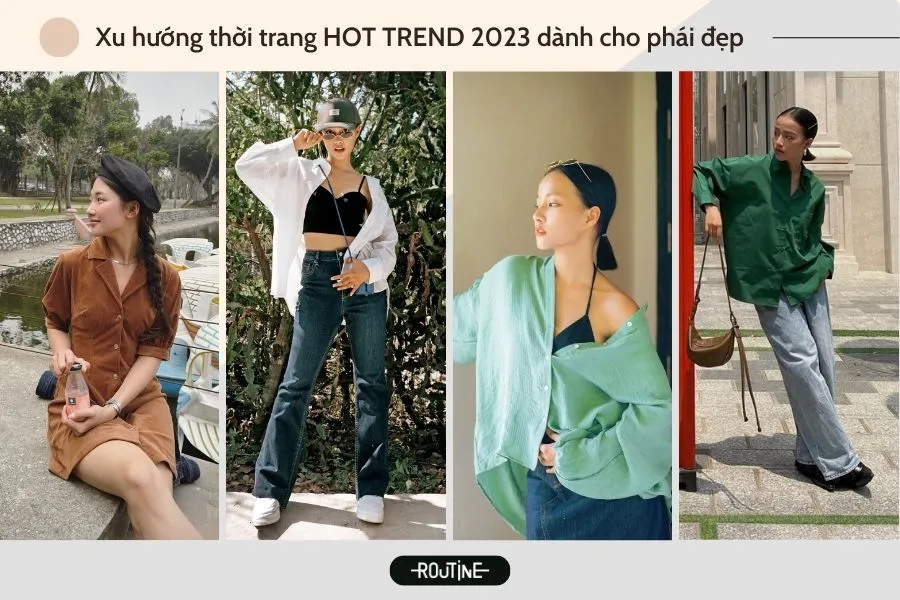 Xu hướng thời trang nữ năm 2023