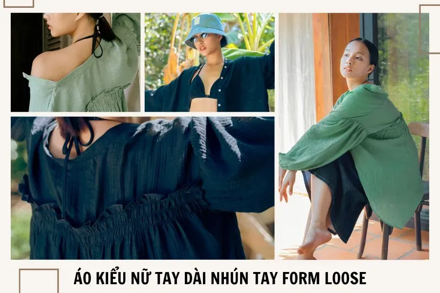 Áo sơ mi tay bồng là một trong những kiểu áo dẫn đầu xu hướng thời trang nữ trong năm 2023