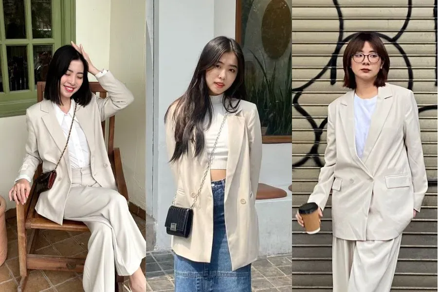 Áo vest công sở nữ tay dài mang đến một vẻ ngoài thanh lịch, chỉn chu hơn hẳn.