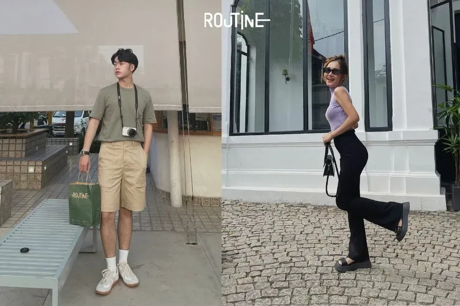 Mùng ba Tết phối quần áo đơn giản, cá tính đi chơi cùng bạn bè