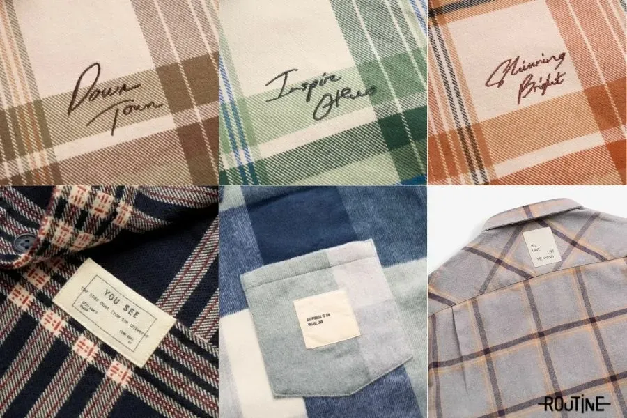 Áo nam được thiết kế từ họa tiết caro có phong cách cổ điển, phù hợp với mùa đông sắp tới