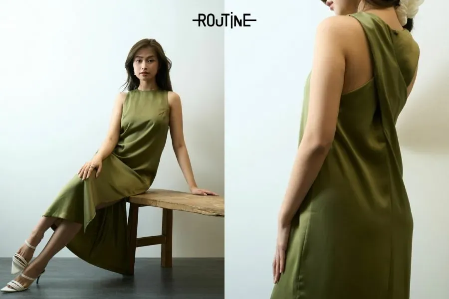 Đầm đi chơi Tết 2025 từ vải lụa thanh lịch và quý phái
