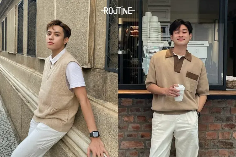 Vải len được sử dụng trong thời trang nam