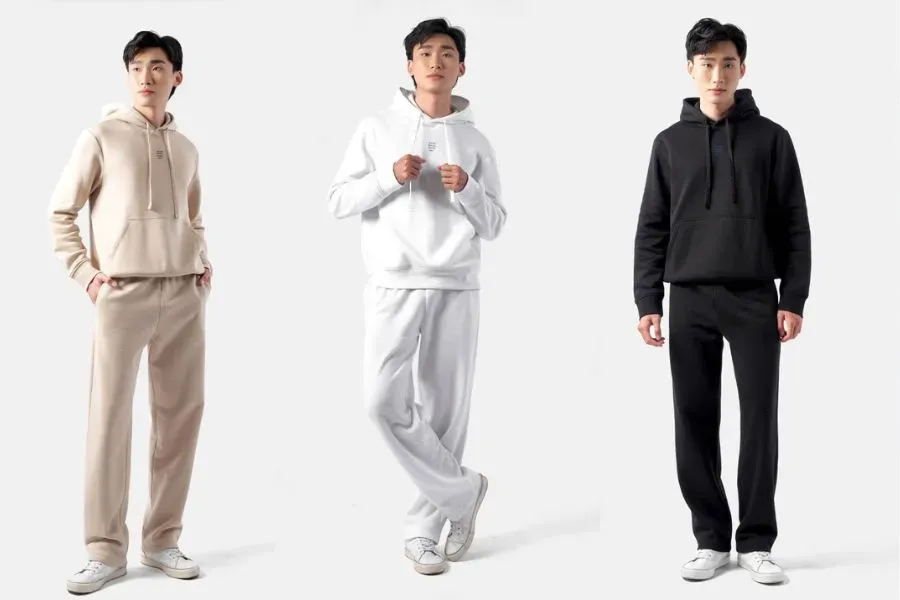 Bộ outfit hoodie quần nỉ vừa giữ ấm tốt vừa đem đến phong cách năng động thoải mái