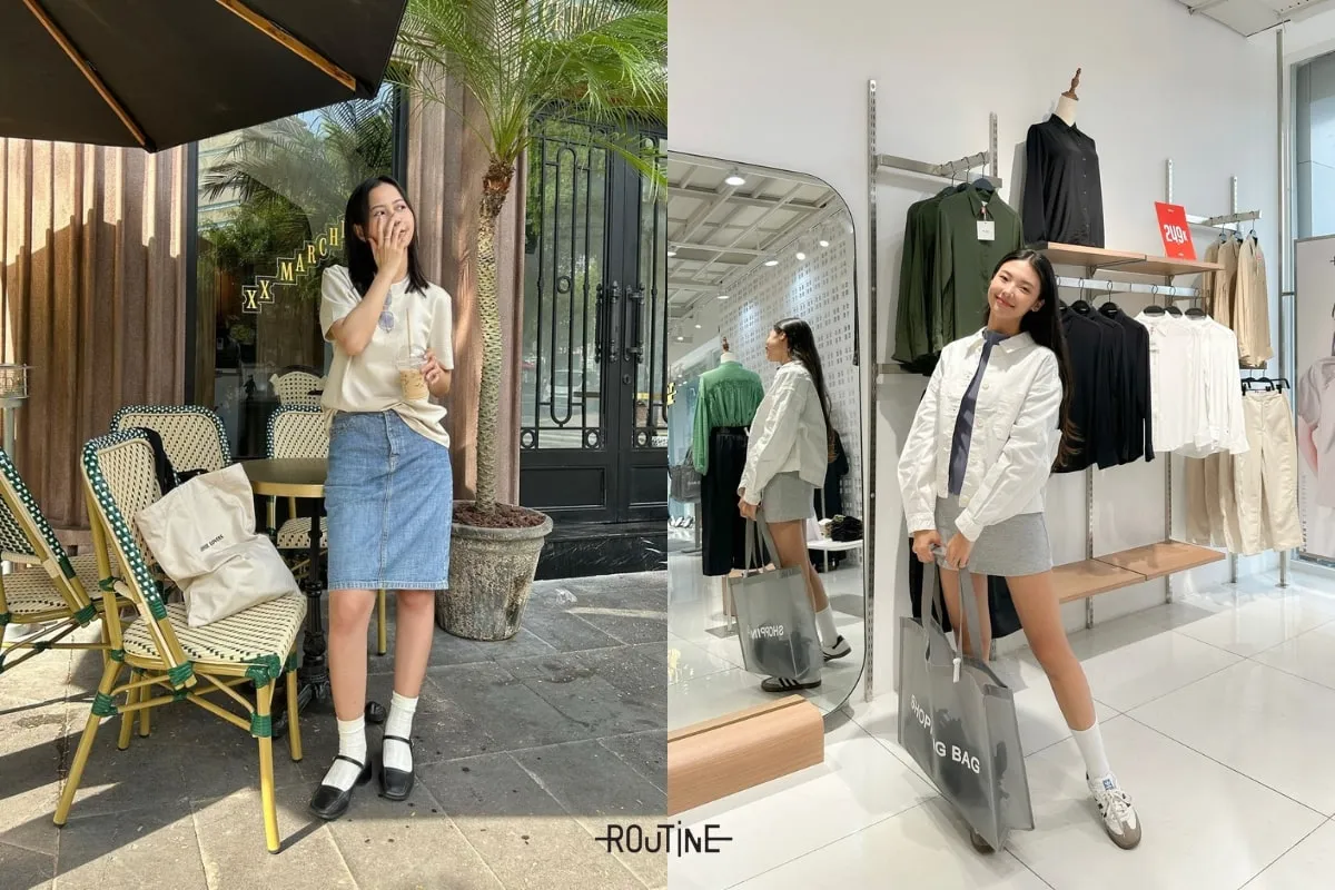 phối đồ đi học cho nữ