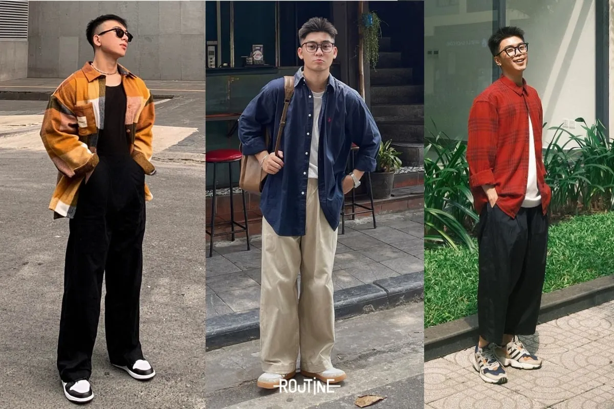 kiểu áo sơ mi nam đẹp