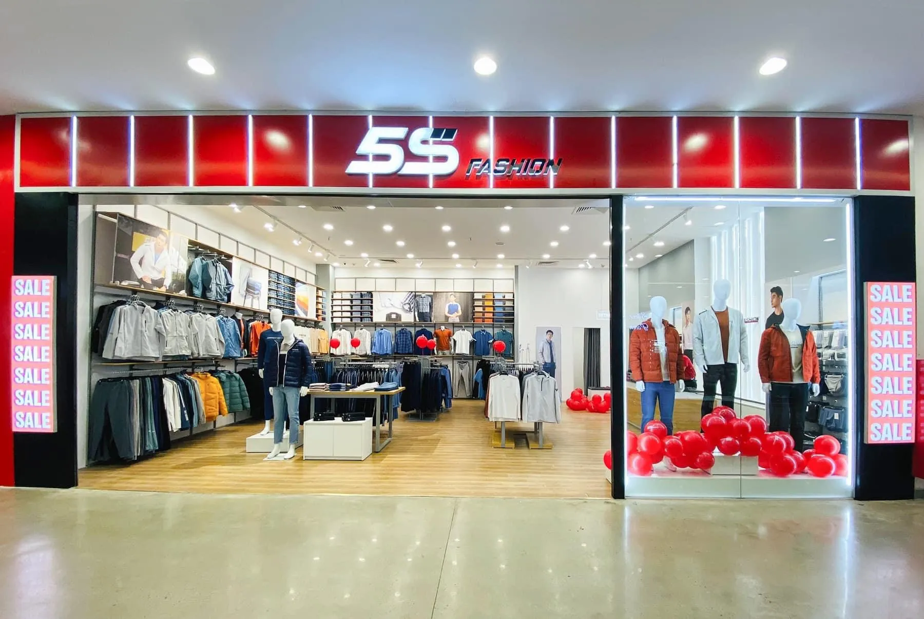 5S Fashion sở hữu bộ sưu tập áo khoác nam phong phú (Nguồn: Internet)