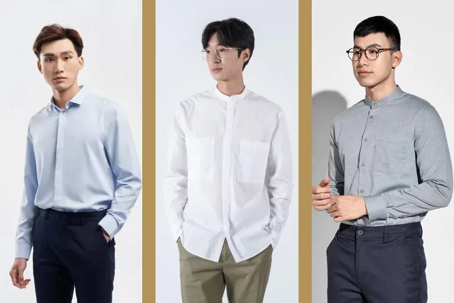 Một chiếc áo sơ mi tay dài bền đẹp và thoải mái sẽ là một trợ thủ đắc lực giúp các thầy có thêm nhiều bài giảng hay trên giảng đường của mình
