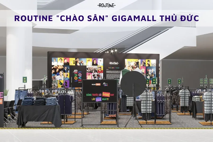 routine tại gigamall thủ đức