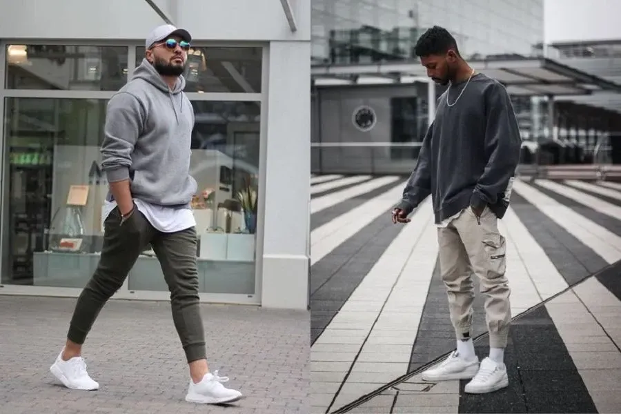 Phổi đồ theo phong cách layer trong hiphop mang vẻ đẹp hiện đại, trẻ trung và năng động bùng nổ.