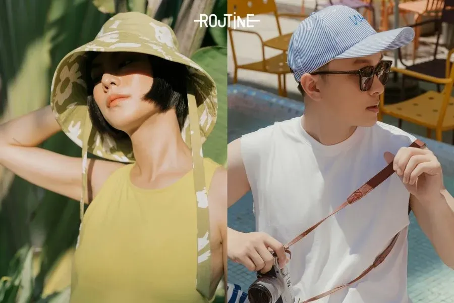 Mũ lưỡi trai, nón rộng vành đi biển