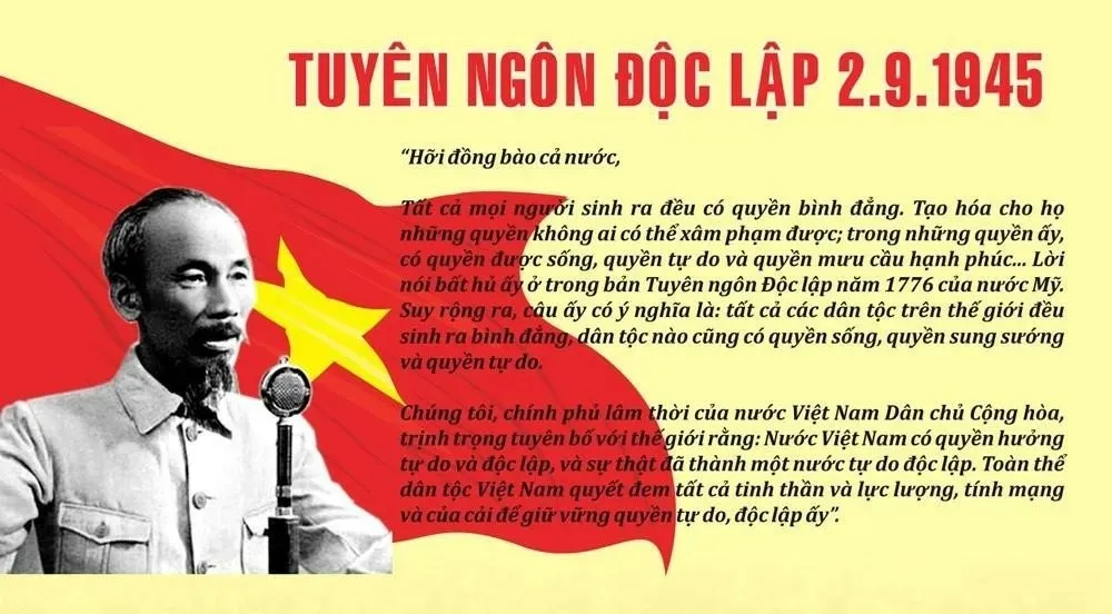 Ngày Quốc khánh mang ý nghĩa lịch sử quan trọng với người dân Việt Nam