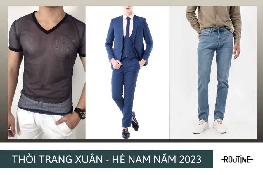 thời trang xuân hè 2023 cho nam