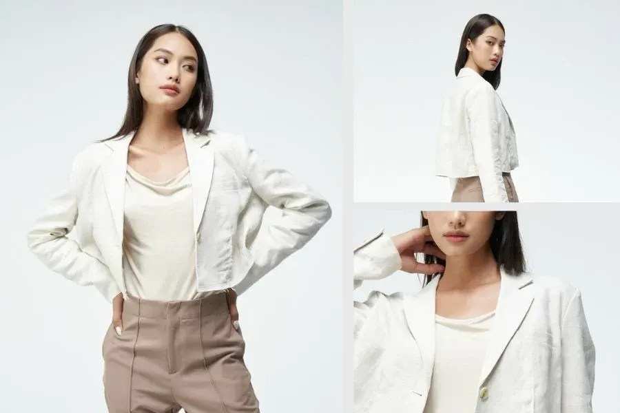 Chiếc áo vest dáng lửng form relax mang sự rộng rãi, thoải mái của form relax, sự thanh lịch nhưng đầy trẻ trung và cá tính.