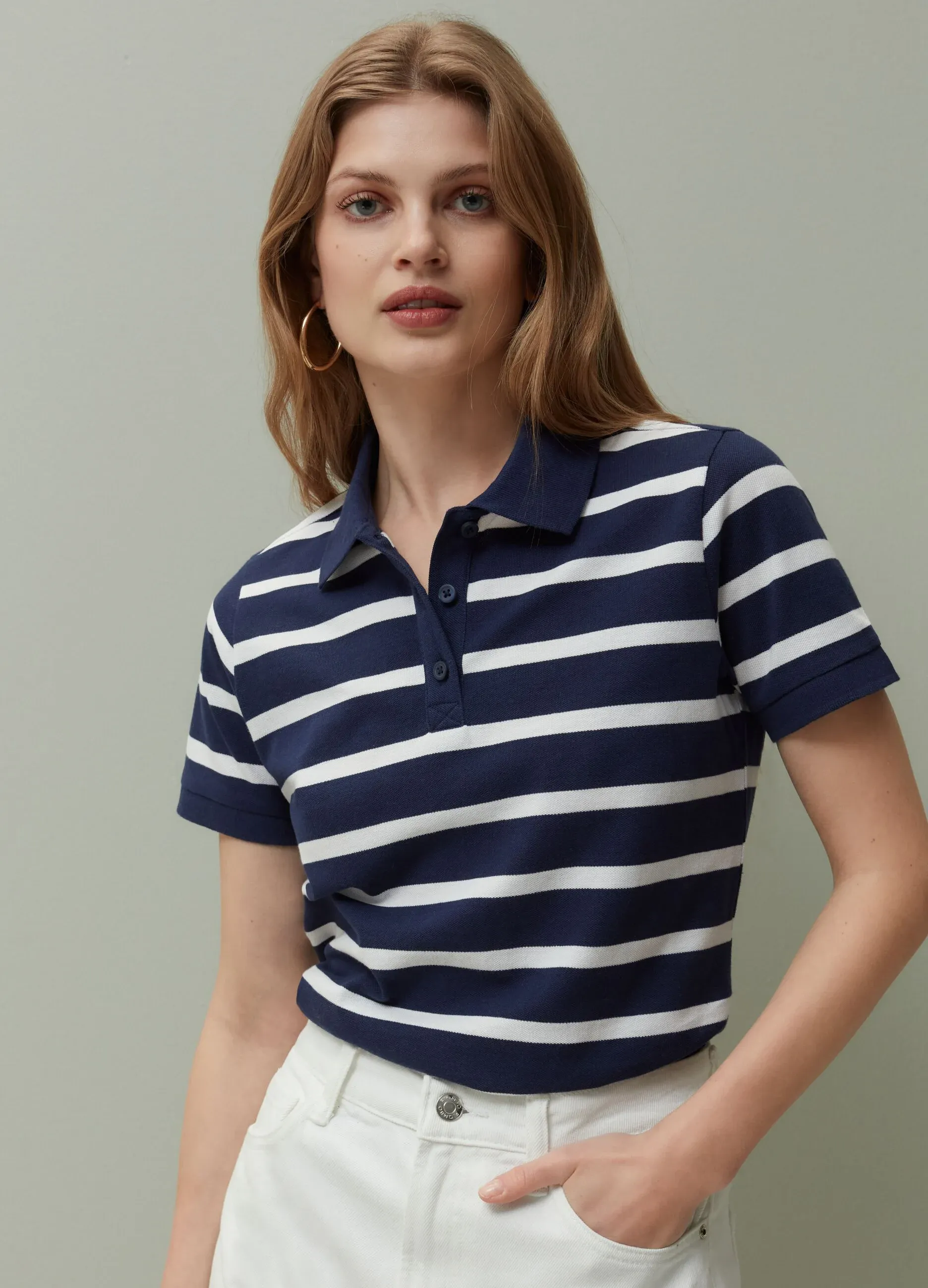 Áo polo mang phong cách đơn giản nhưng không kém phần lịch sự (Nguồn: Internet)