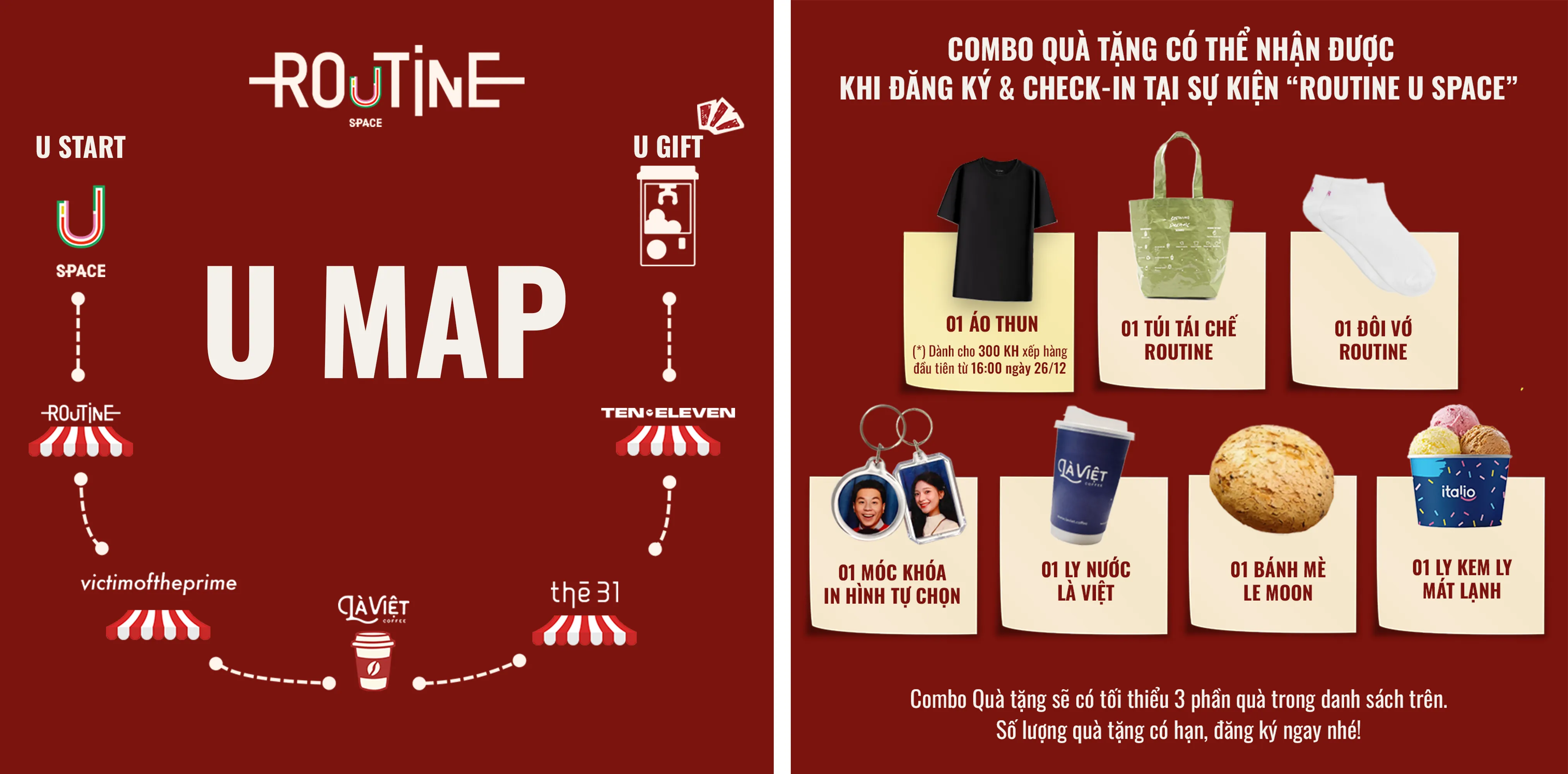 khám phá sự kiện với U map