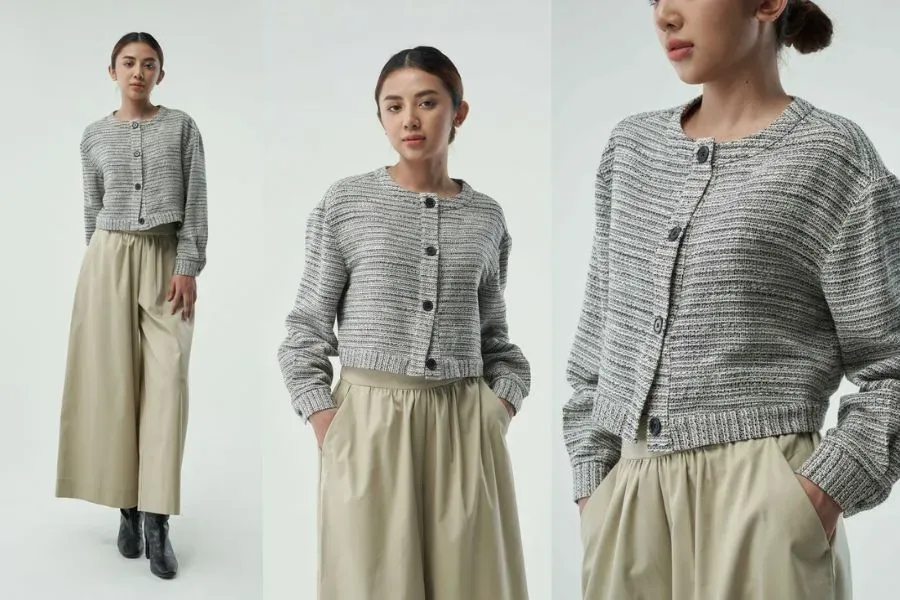 Chiếc áo khoác Tweeed là một item chiếm được rất nhiều sự yêu thích của chị em phụ nữ.