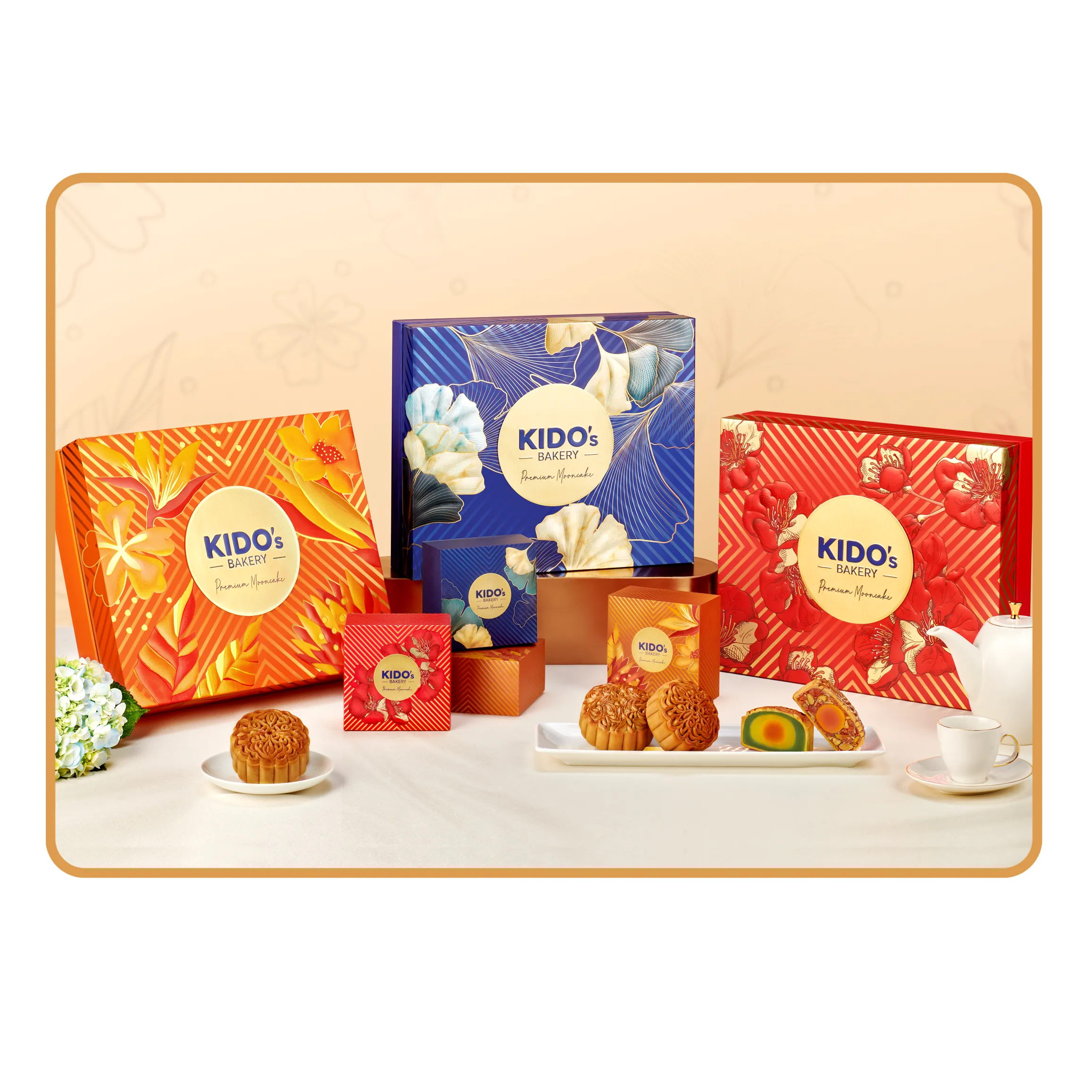 Bánh trung thu Kido's mẫu mã&nbsp;đang dần&nbsp;đa dạng trẻ trung&nbsp;để tiếp cận rộng&nbsp;rãi với thị trường (Nguồn: Internet)