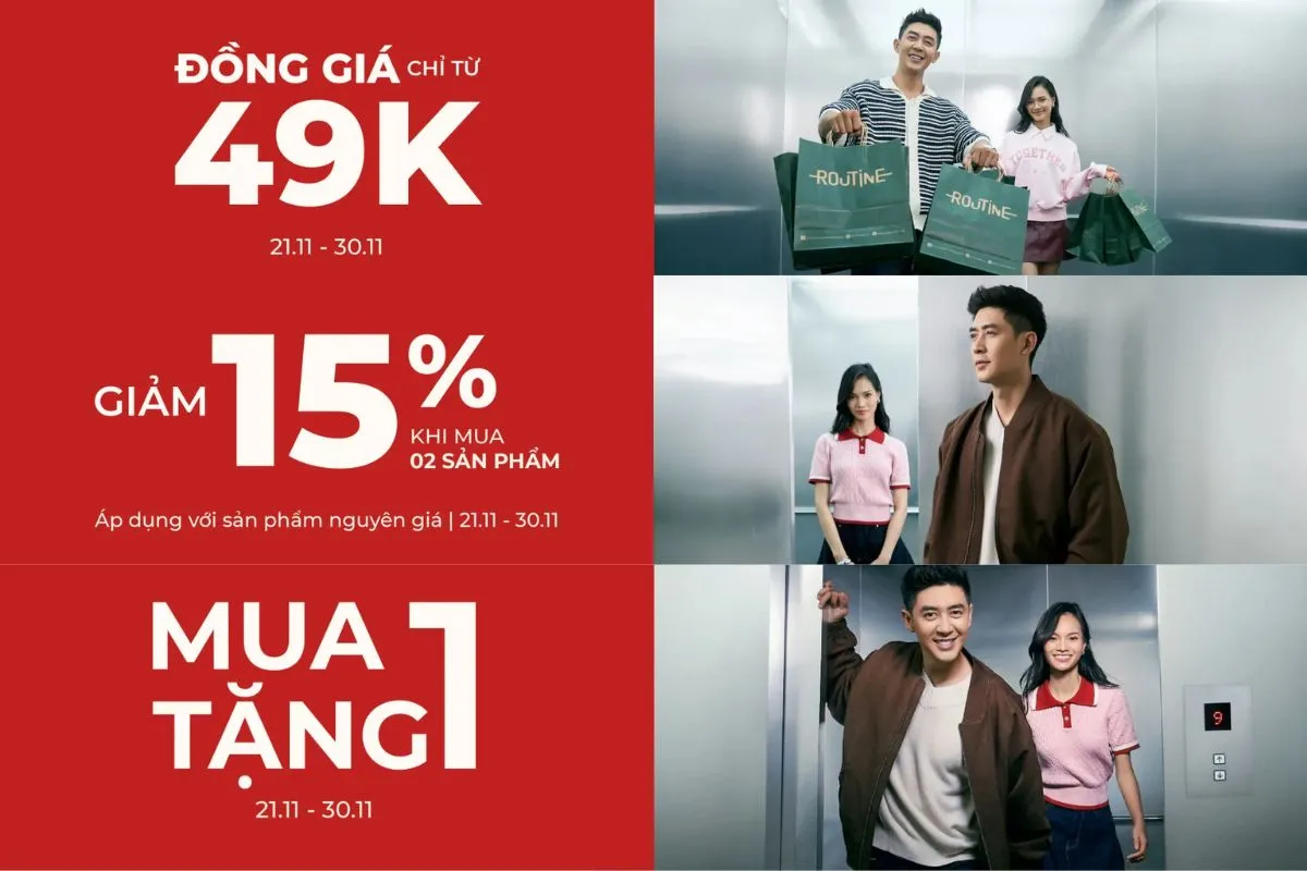 chương trình sale black friday Routine 2025