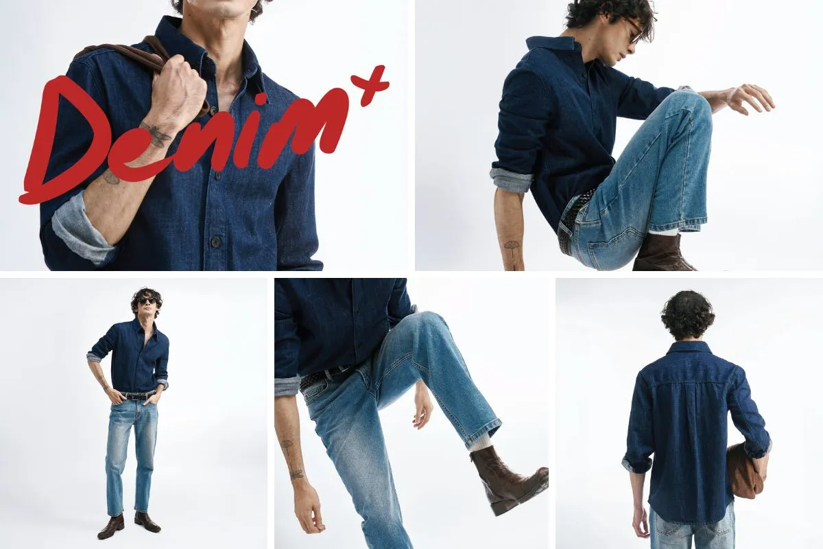 phối denim+
