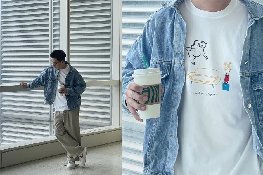 Tip phối đồ Tết đơn giản, nhanh gọn giúp các chàng tiết kiệm được rất nhiều thời gian.