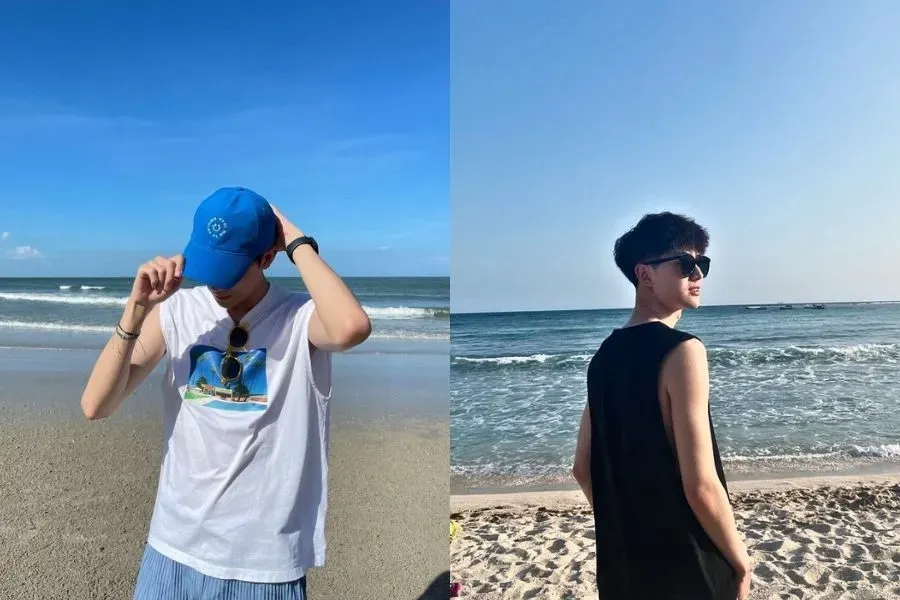 Áo tank top đi biển mát mẻ, phong trần