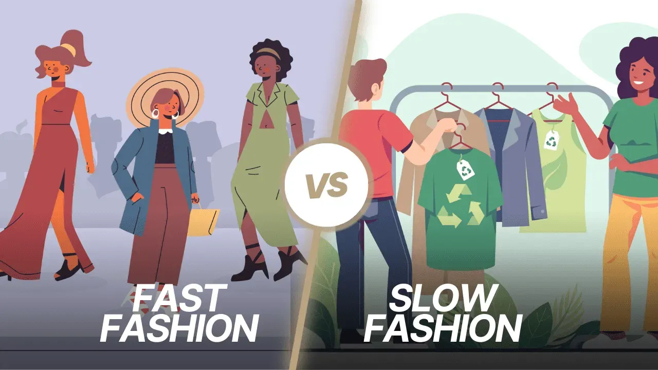 Fast Fashion và Slow Fashion là hai xu hướng thời trang đối lập (Nguồn: Internet)
