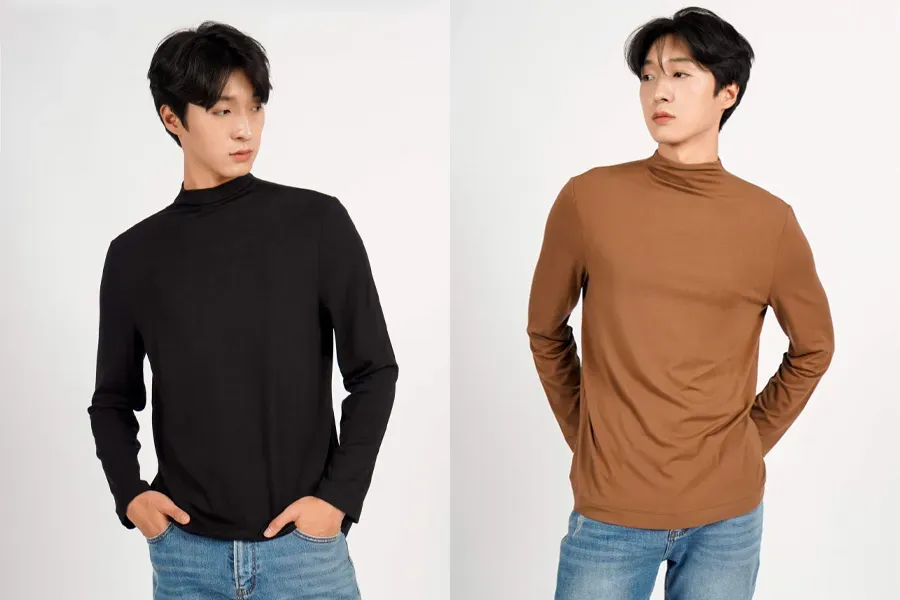Sự kết hợp của áo tay dài và quần jean sẽ cho ra outfit khoẻ khoắn, trẻ trung và năng động