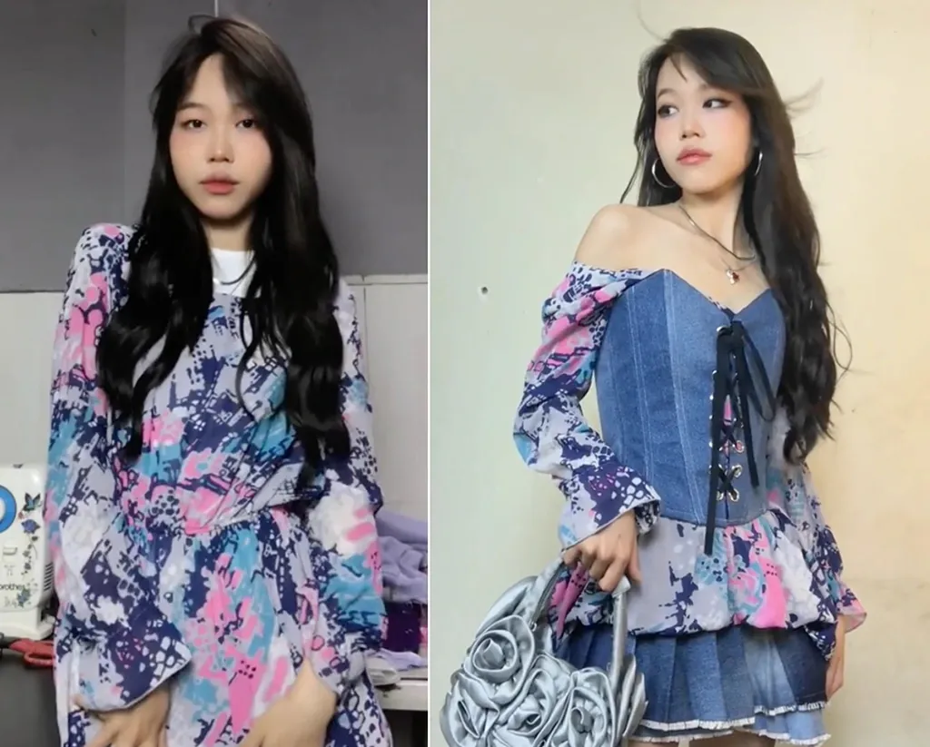 Cách biến hóa trang phục cũ thành quần áo mới