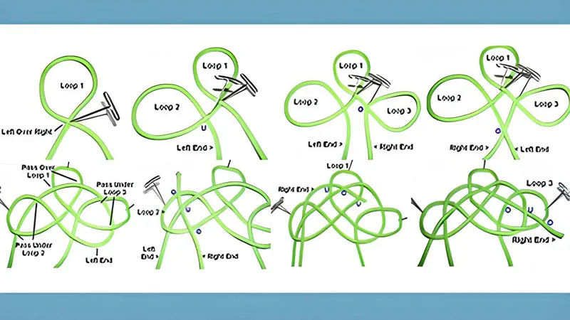 Cách thắt nút dây áo hoodie hình con ong hơi phức tạp, cần sự tỉ mỉ (Nguồn: Internet)