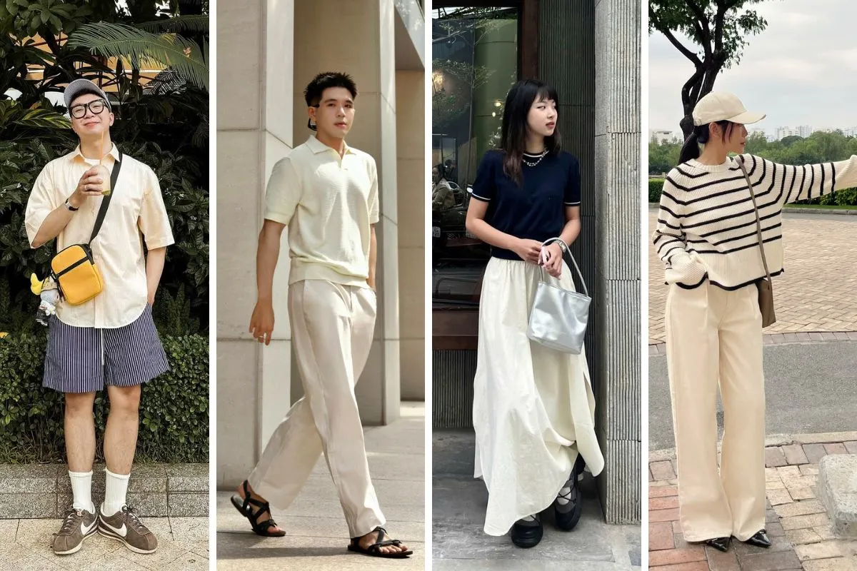 warm tone phù hợp với trang phục màu gì