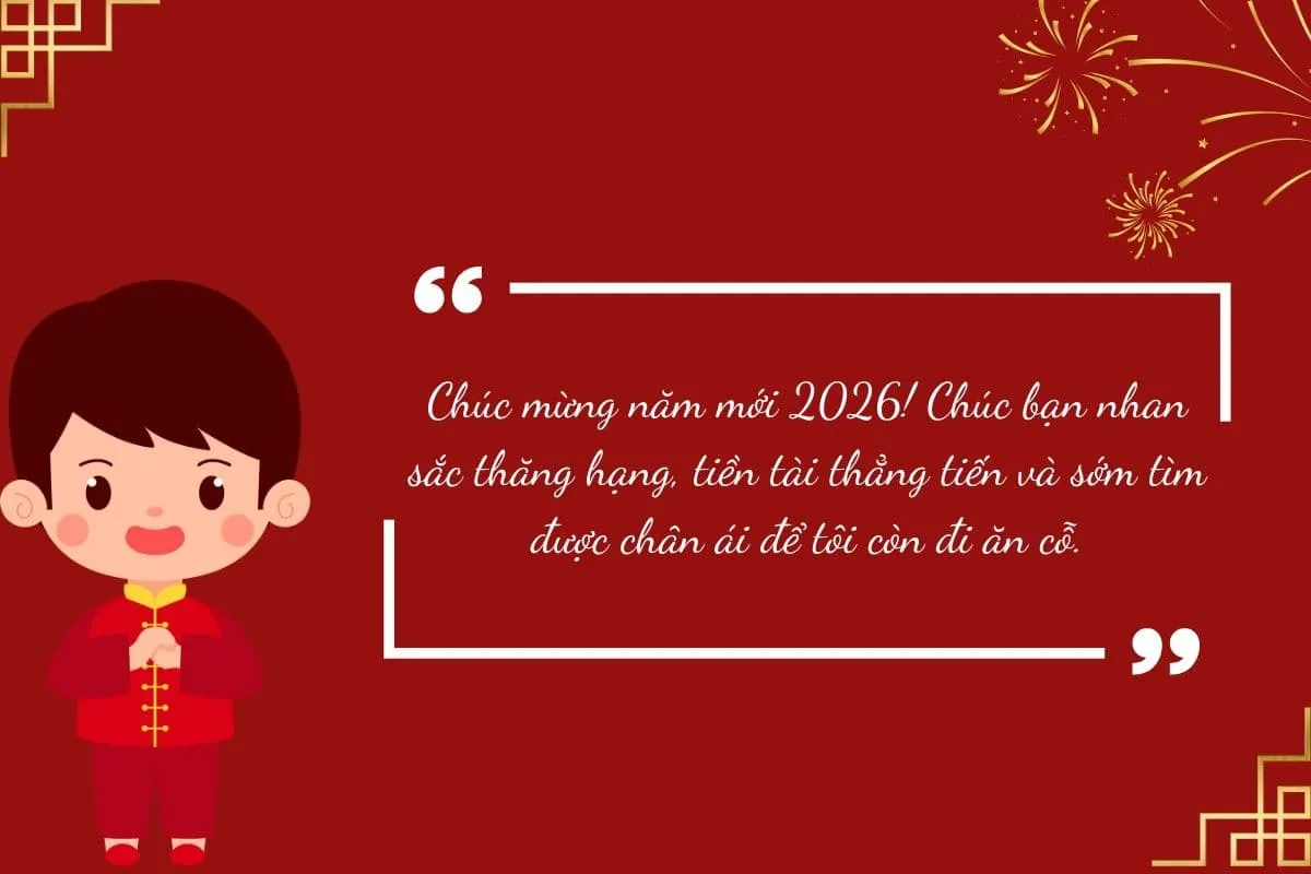 Caption mùng 1 Tết gửi lời chúc đến mọi người ý nghĩa