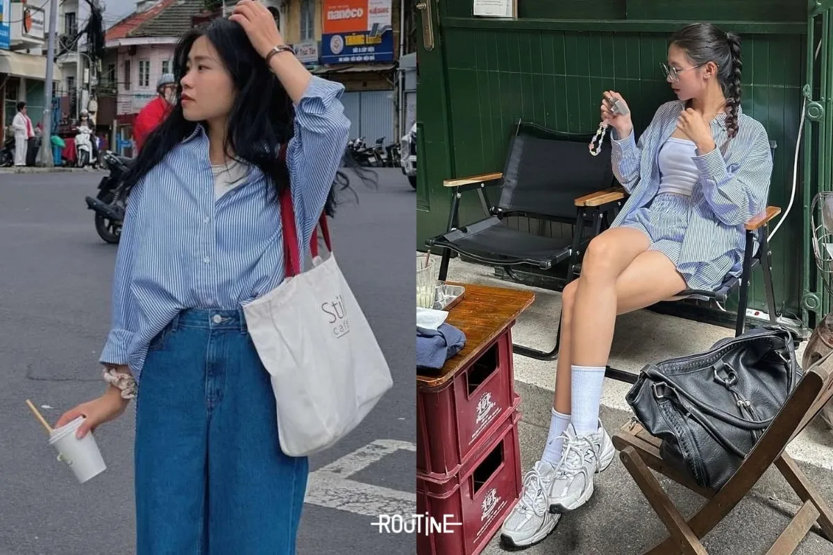 áo sơ mi khoác ngoài