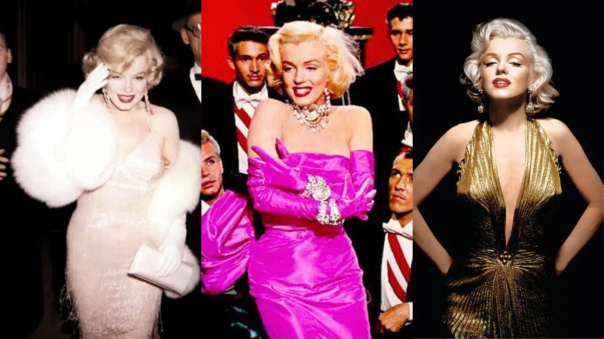 Marilyn Monroe với những bộ trang phục sequin huyền thoại