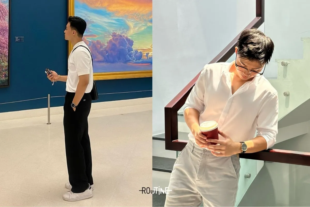 cách phối đồ đi học cho nam