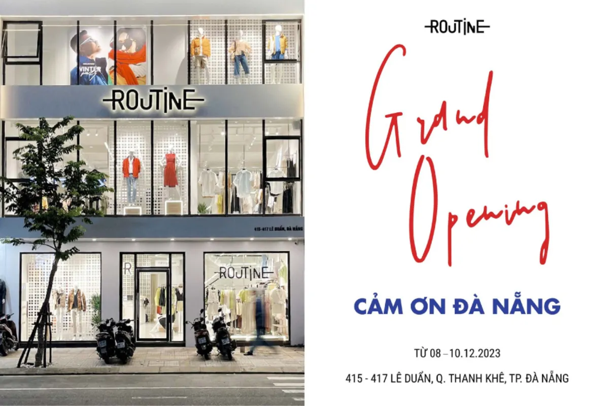 grand opening cửa hàng đà nẵng thứ 2