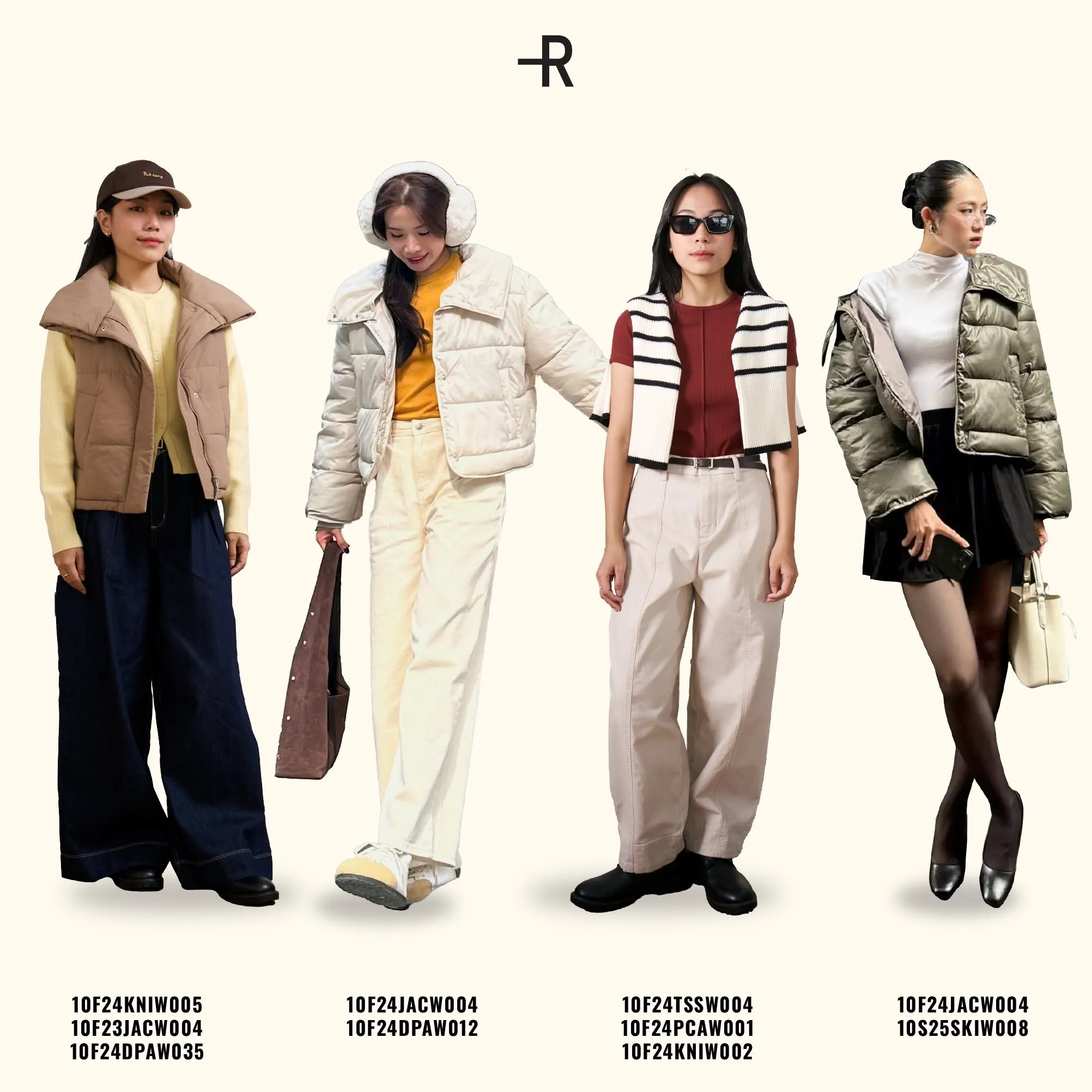 Đa dạng outfit mùa đông cho nàng đi du lịch Cao Bằng