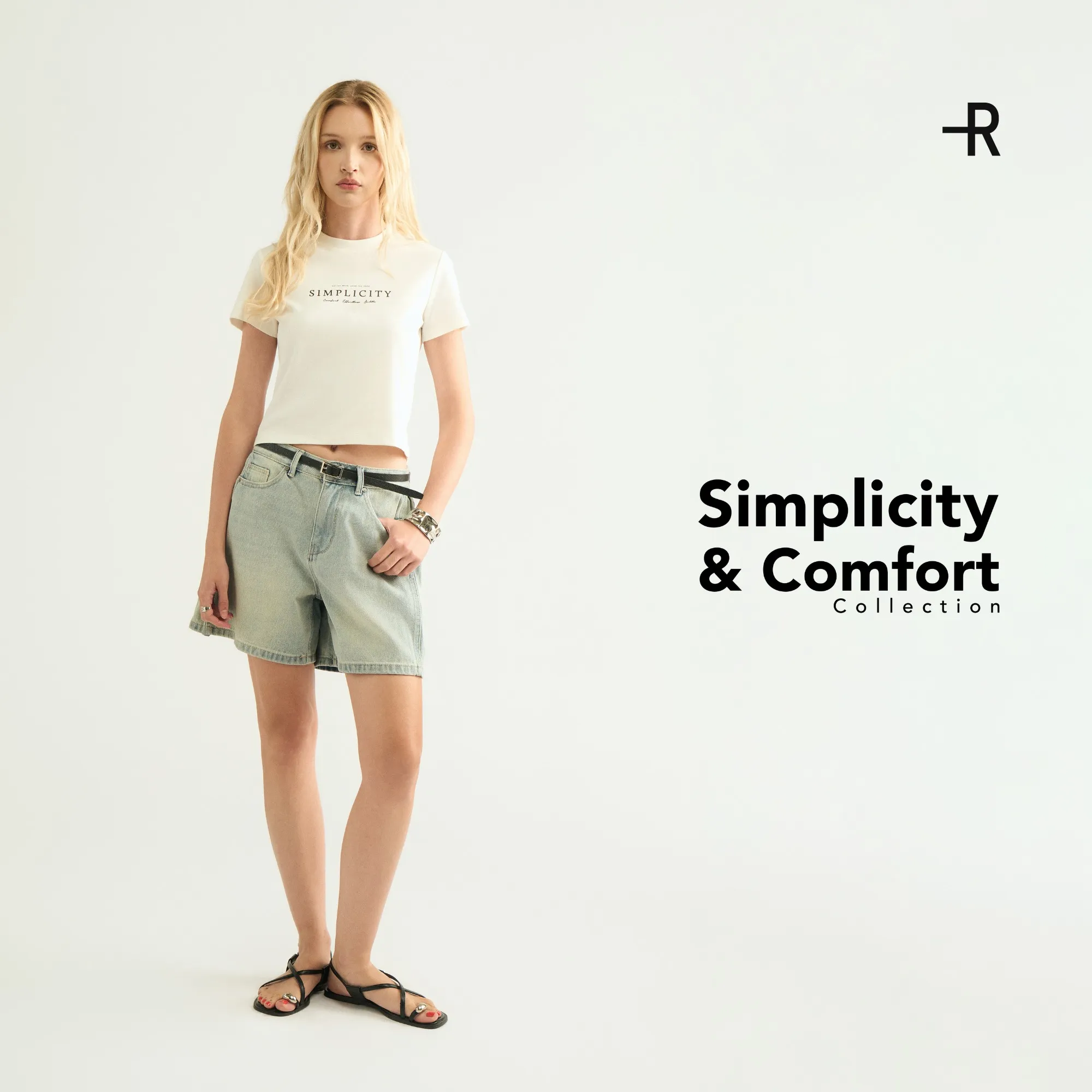 Combo áo thun và quần short đơn giản nhưng cực hợp không khí mùa hè