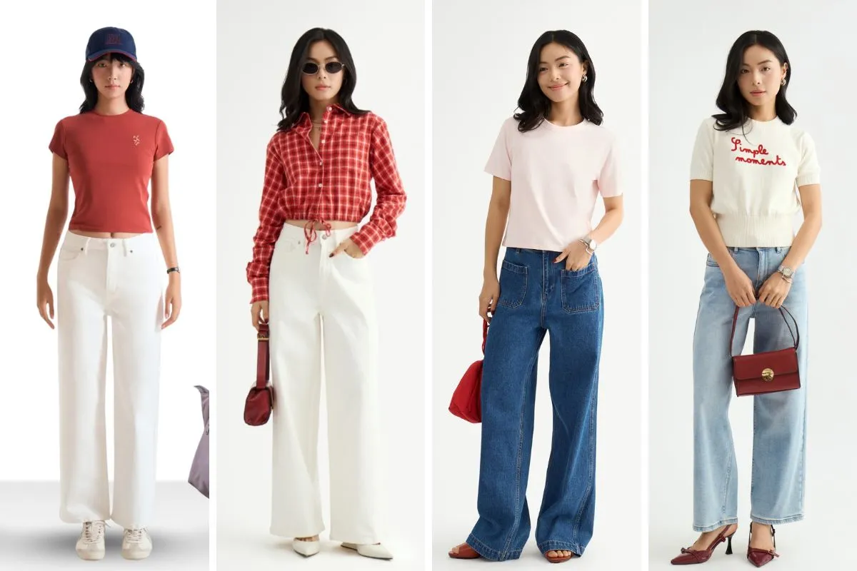 phối đồ đơn giản cho nữ đi xem diễu binh