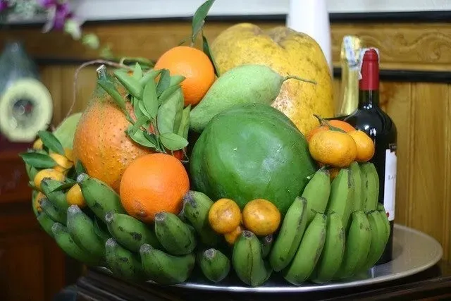 mâm ngũ quả miền trung