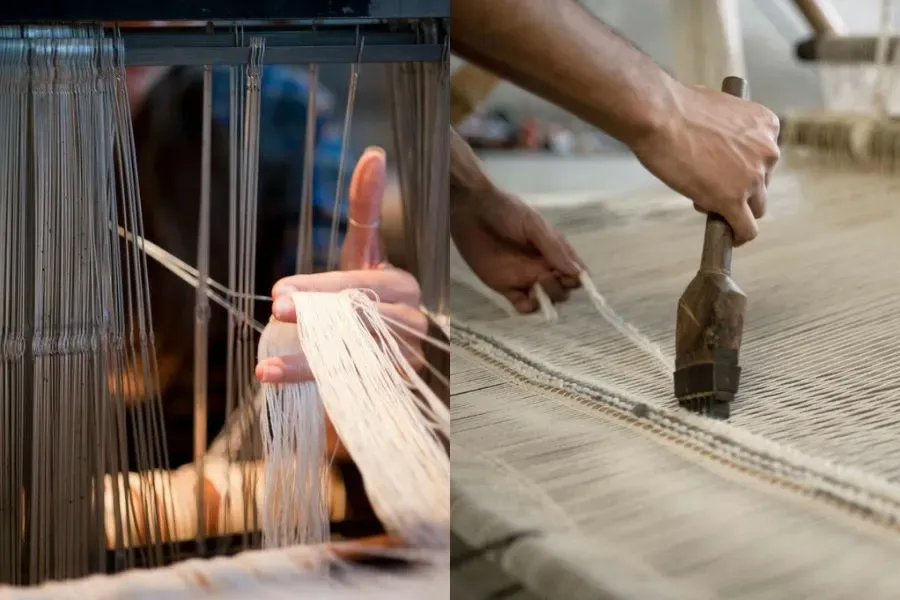 Quy trình sản xuất tạo ra chất liệu len