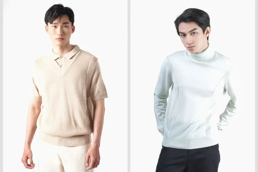 Tuyệt chiêu tốt nhất để giảm đi gánh nặng cho hành trang du lịch của các chàng chính là lựa chọn những bộ trang phục gọn nhẹ, giữ ẩm tốt..