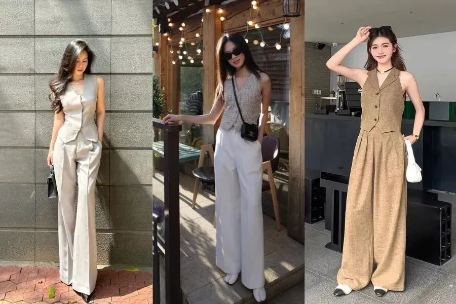 outfit cho nàng công sở