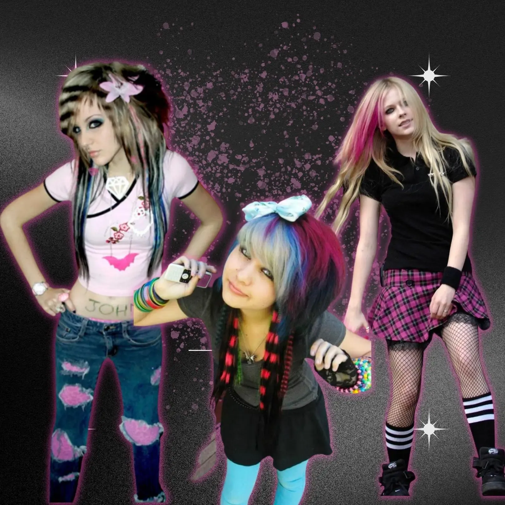 Emo Style gây ấn tượng với kiểu trang phục và trang điểm đặc trưng (Nguồn: Internet)