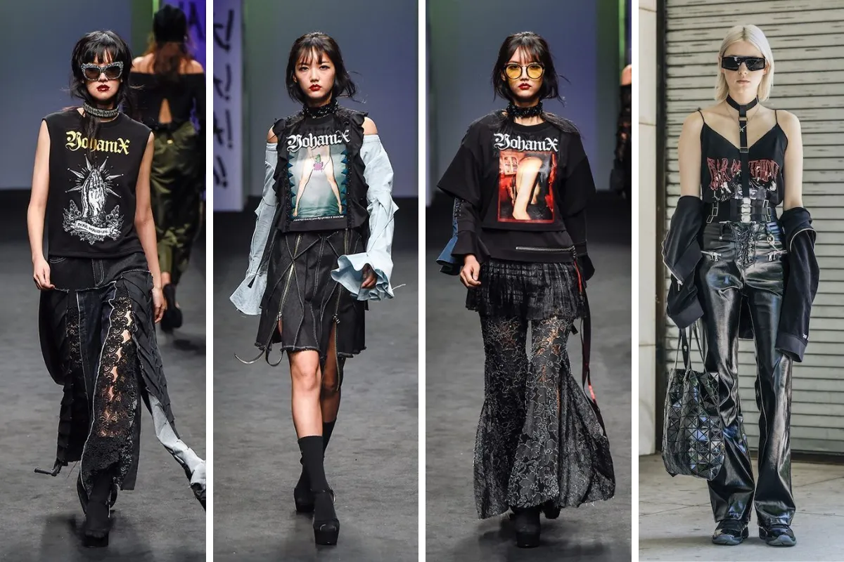 sử dụng toàn bộ màu đen cho outfit
